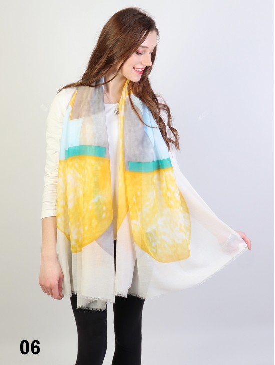 Color Strips & Galaxy Fashion Scarf 